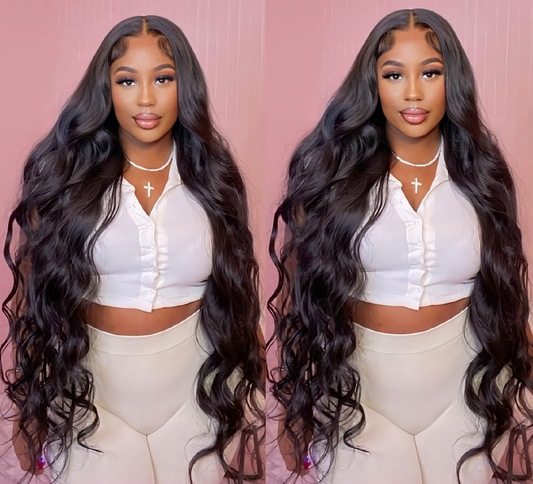 Body Wave Lace Front Wig 13x4 HD Transparent Human Hair Wigs Pre-plucked Brazilian