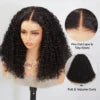 Curly Wig Pull & Go Glueless 6×5 Lace Wig Super Double Drawn Human Hair Wig 250%