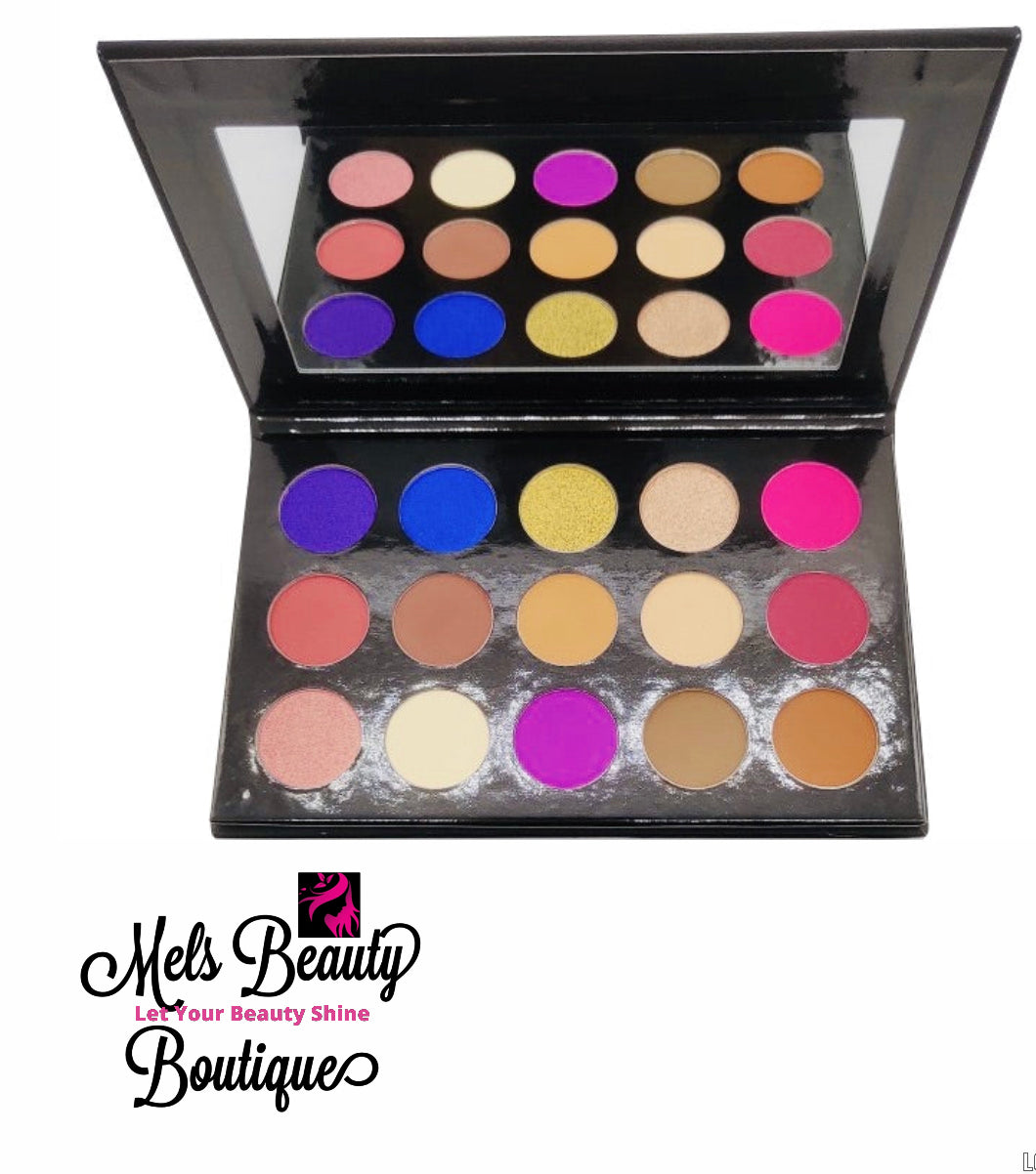 Paleta de sombras de ojos Sophia 15 pocillos