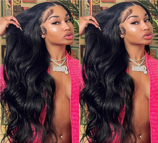 Body Wave Lace Front Wig 13x4 HD Transparent Lace Frontal Wigs Brazilian