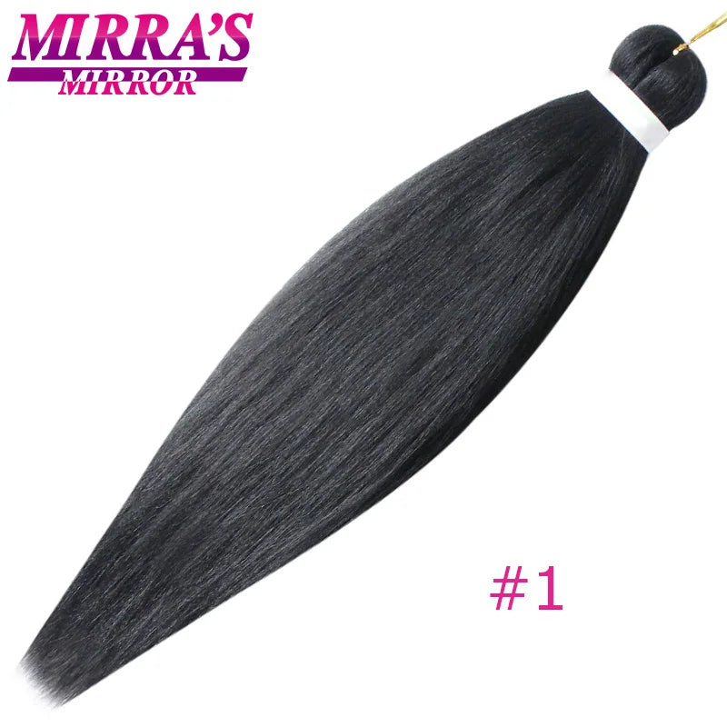 Synthetic Braiding Hair Black Jumbo Braids Hair Extensions Professional Braid Hair for Crochet Twist Braids Soft Yaki Texture