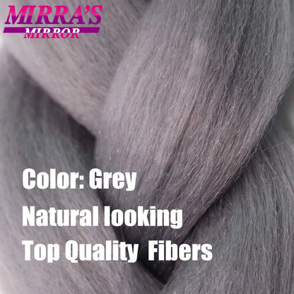 82 Inch Pure Color Jumbo Braiding Hair Extensions Synthetic Braids For Box Braid
