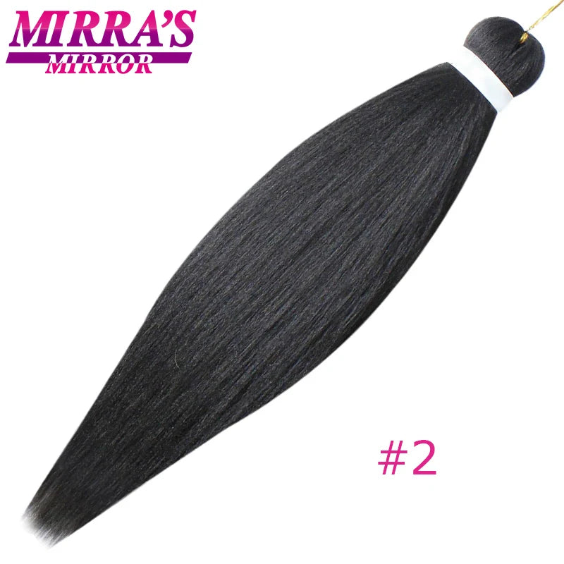 Synthetic Braiding Hair Black Jumbo Braids Hair Extensions Professional Braid Hair for Crochet Twist Braids Soft Yaki Texture