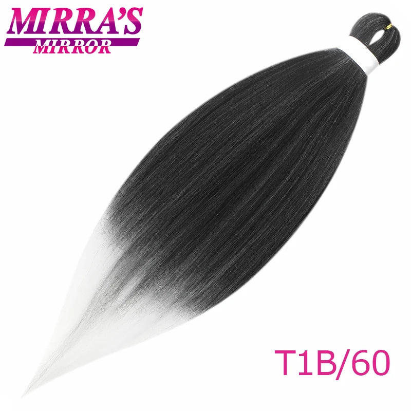 Synthetic Braiding Hair Black Jumbo Braids Hair Extensions Professional Braid Hair for Crochet Twist Braids Soft Yaki Texture