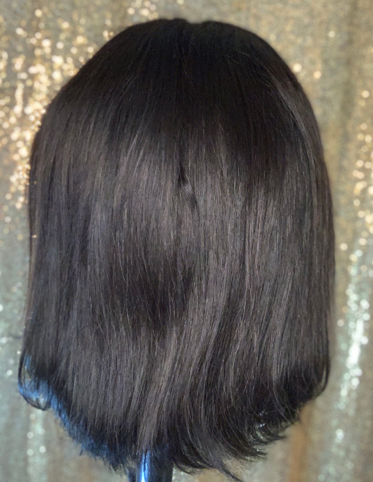 Pretty Bob Closure Straight 4x4 Lace Hair Wig 100% Virgin Human Hair