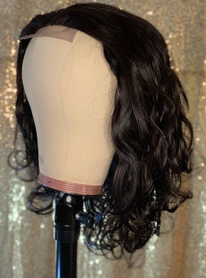 Pretty Body Wave 4x4 Lace Closure Wig 100% Virgin Human Hair