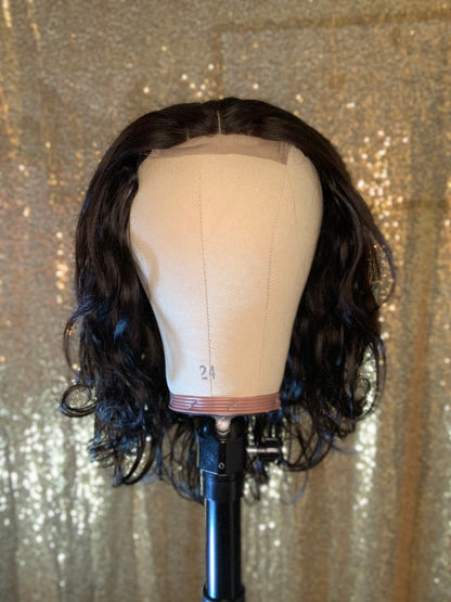 Pretty Body Wave 4x4 Lace Closure Wig 100% Virgin Human Hair