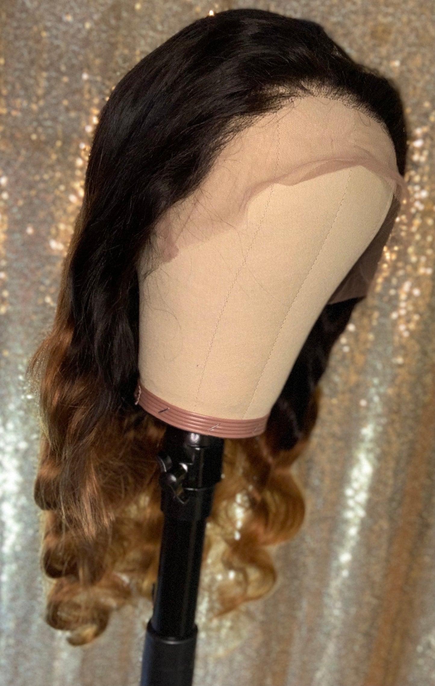 Pretty Body Wave Colored 13x4 Lace Front Hair Wig 100% Human Hair Wig