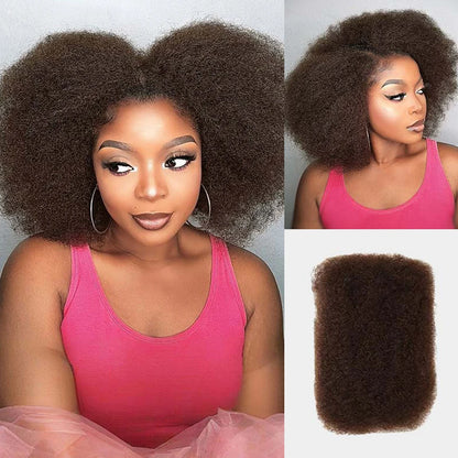 Black Pearl Top QVR Peruvian Kinky Curly Mini Twist Hair 50G/pc Afro Kinky Bulk Human Hair for Braiding 100% Remy Hair Bundles