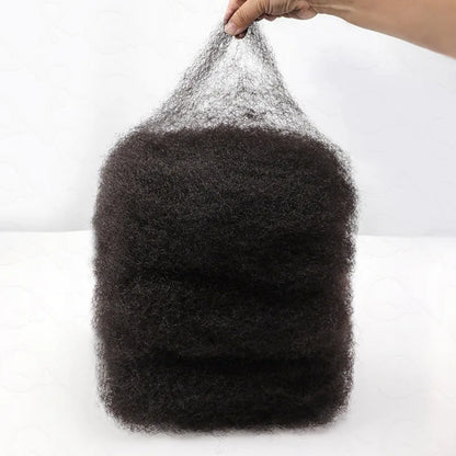 Black Pearl Top QVR Peruvian Kinky Curly Mini Twist Hair 50G/pc Afro Kinky Bulk Human Hair for Braiding 100% Remy Hair Bundles