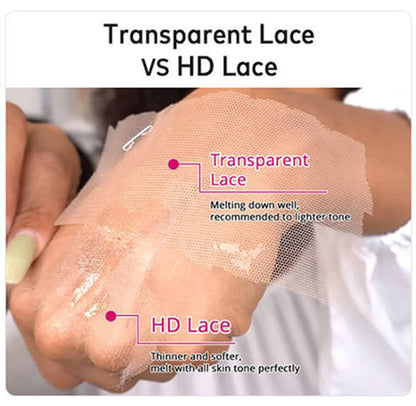 13x6 HD Transparent 613 Blonde Lace Frontal Human Hair Wigs Brazilian Straight Lace Front Human Hair Wigs