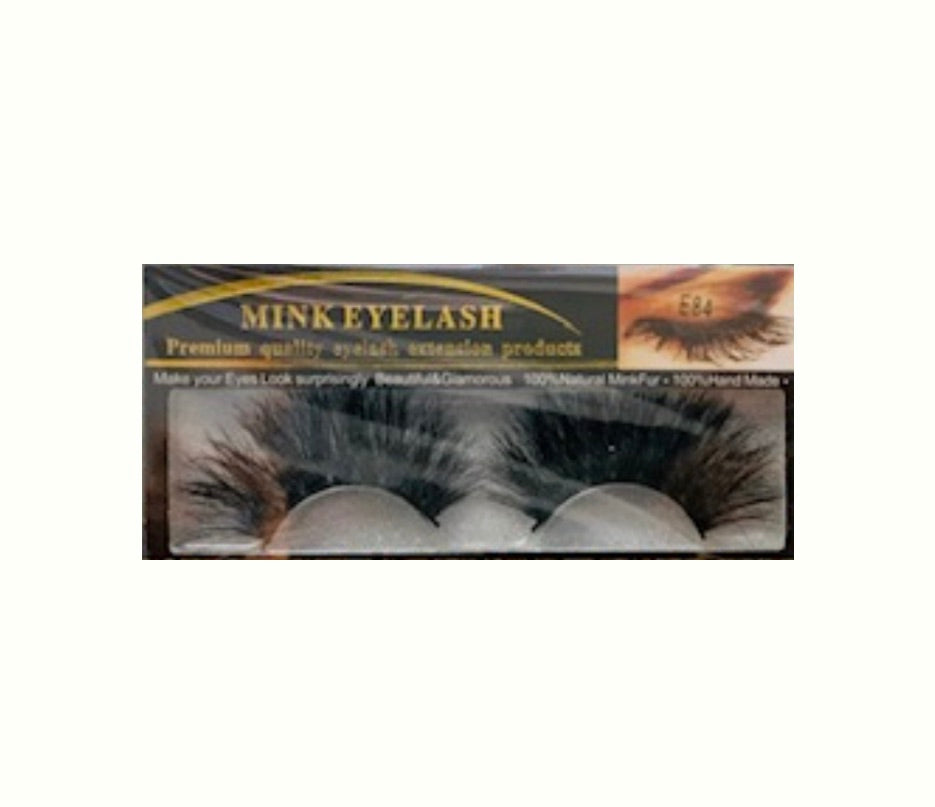 5D Mink Eyelashes 100% Natural Mink Fur