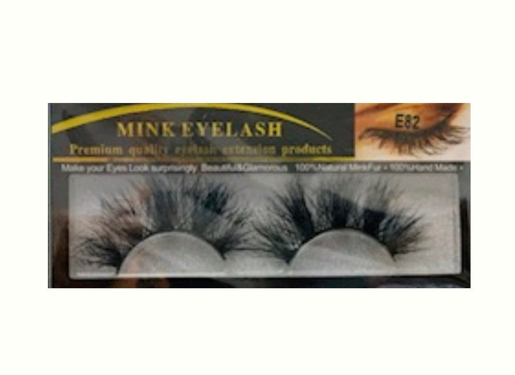 5D Mink Eyelashes 100% Natural Mink Fur