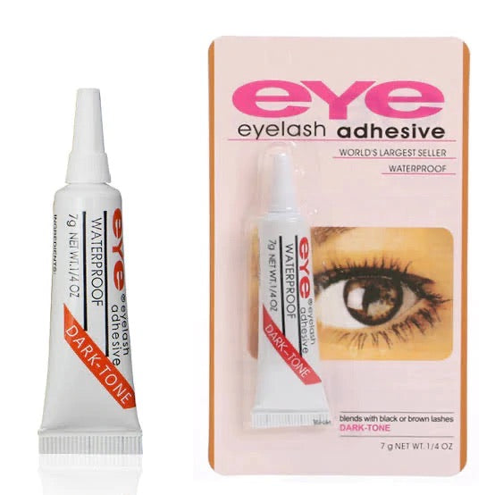 EYE Eyelash Adhesive Dark-Tone (World's Largest Seller Waterproof) 7g NET WT.1/4 OZ