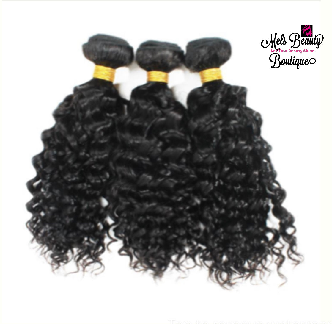 Beautiful Water Wave 100% Virgin Human Hair Bundle